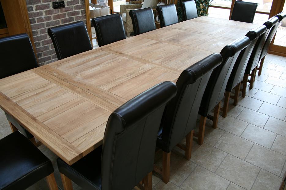 Refectory Tables Refectory Oak Dining Table Large Dining Tables