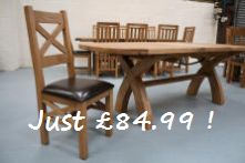 Stunning new chunky solid oak designs