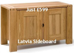 Solid Oak Sideboard